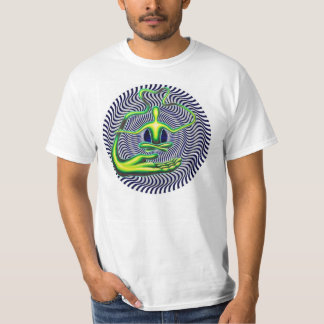 T-shirt Vue soulevée et tordue