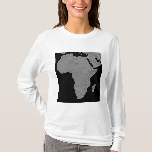 T-shirt Vue stéréoscopique de l'Amérique du Nord (Devant)