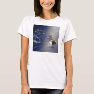 T-shirt Vue sur les îles Hawaiiennes