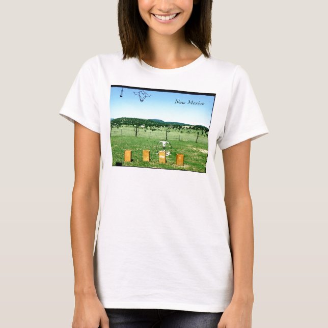 T-shirt Vues du Nouveau Mexique (Devant)
