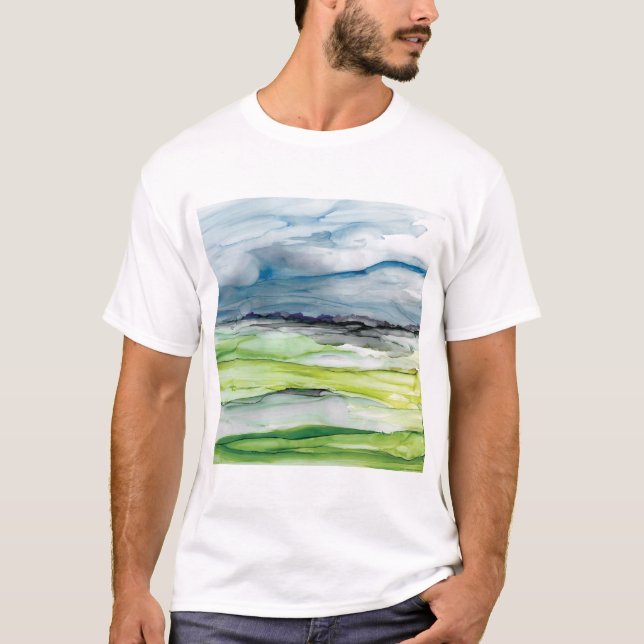 T-shirt Vues lavées par HAZ01 1.tif (Devant)