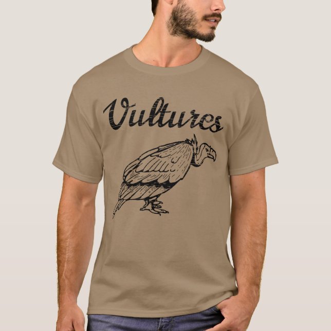 T-shirt Vultures New Wave Punk Rock friend (Devant)
