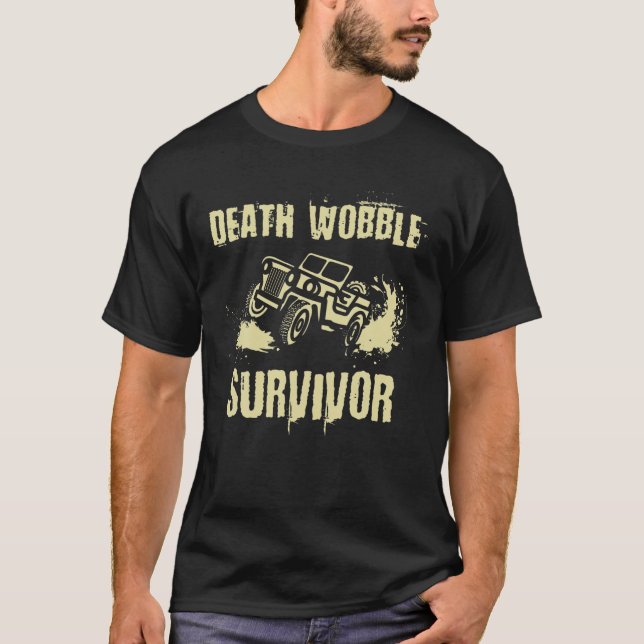 T-shirt VUS Décès hors-porteur Désir survivant survivant d (Devant)