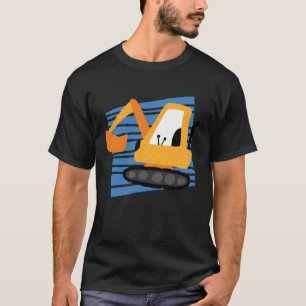 T-shirt VXLS Construction Truck Excavator Mélangeur de bét