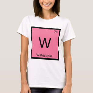 T-shirt W - Chimie du sport de water-polo Tableau périodiq