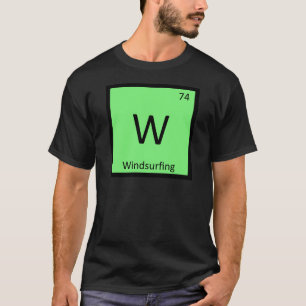 T-shirt W - Planche à voile Chimie du sport Tableau périod