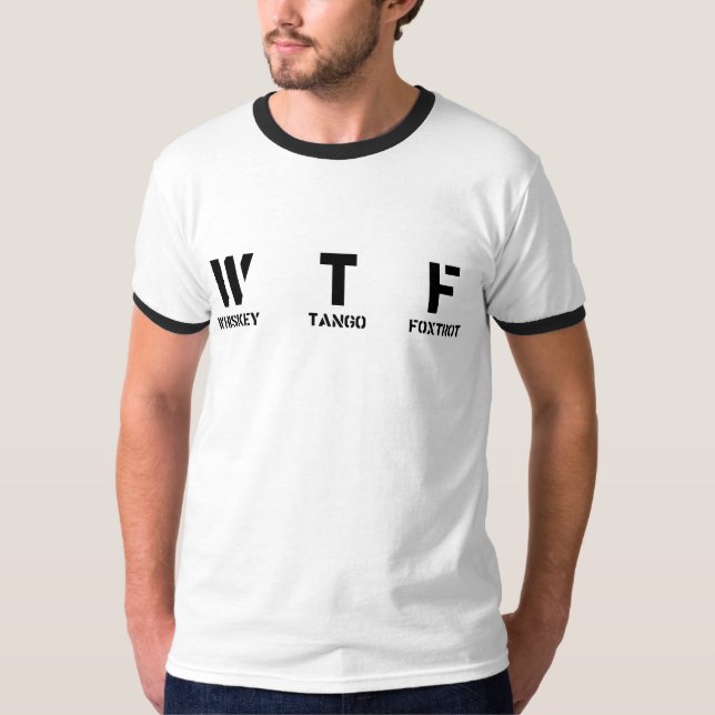 T-SHIRT W T F (Devant)