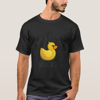 T-shirt W The Duck Offensive Humor Rubber Yellow Bird Toy