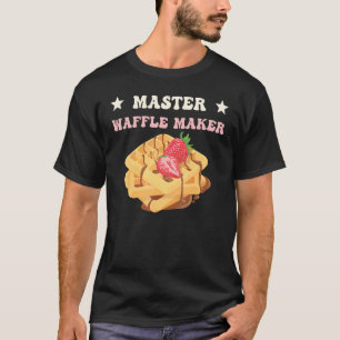 T-shirt Waffle Costume Petit déjeuner Waffle Master Waffle
