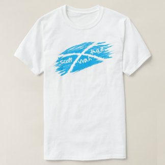 T-shirt Wah écossais Hae