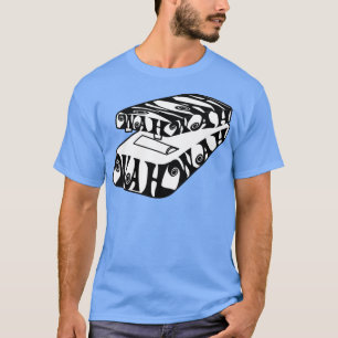 T-shirt Wah Wah guitare effet pédale