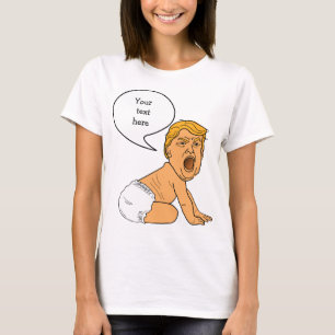 T-shirt Wah Wah Wah Whining Baby Trump Modèle