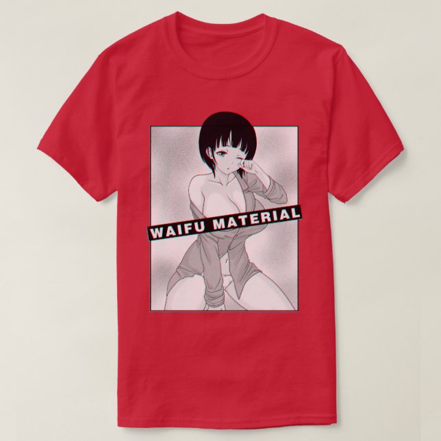 T-shirt Waifu Material 2 (Design devant)