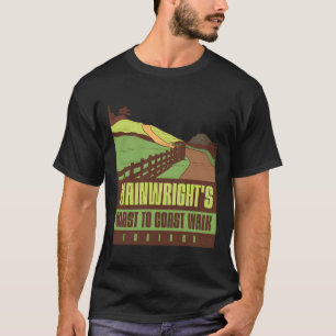 T-shirt Wainwright's Coast to Coast Walk � Angleterre