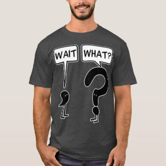 T-shirt Wait vintage