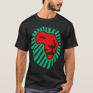 T-shirt Waka-waka africain de tête de lion. (côté 2)