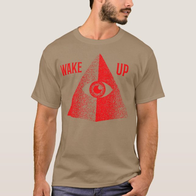 T-shirt Wake Up Pyramid (Devant)