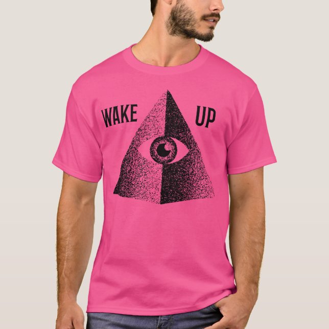 T-shirt Wake up pyramid 1 (Devant)