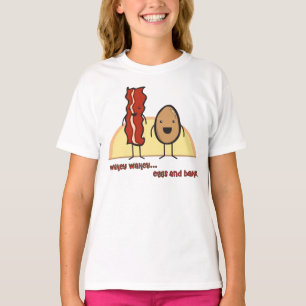 T-shirt Wakey Wakey Youth Ringer