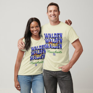 T-shirt Walden Pond, Massachusetts