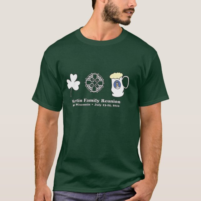 T - Shirt - Waldgrün (Vorderseite)