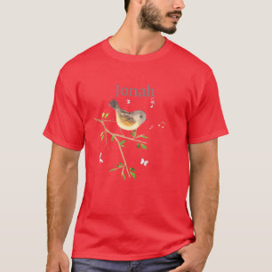 T-shirt Waldier Bird Name Jonah drôle