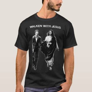 T-shirt Walken Avec Jésus Christopher Walken Comfy Graphis