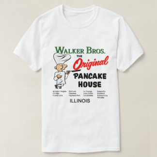 T-shirt Walker Bros. Illinois, La Maison De Crêpes Origina