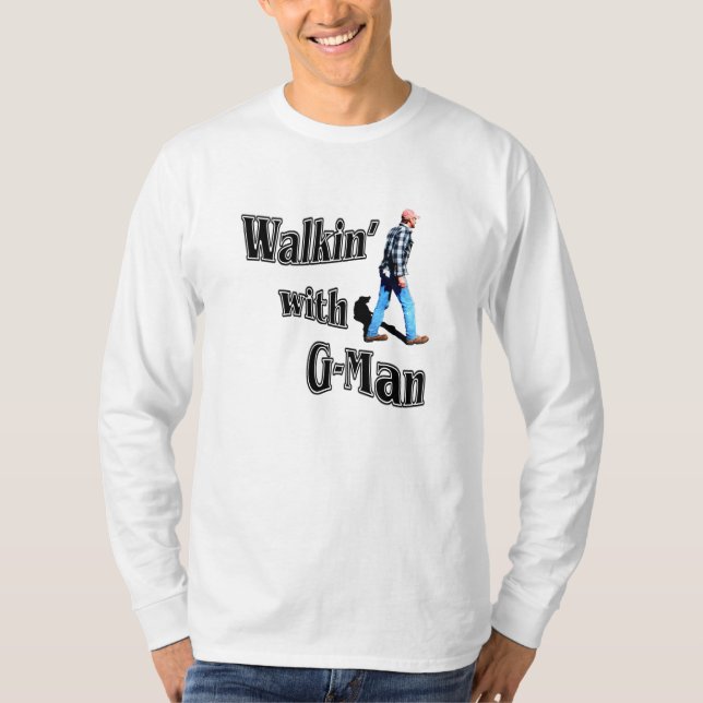 T-shirt Walkin avec le G-Man (Devant)