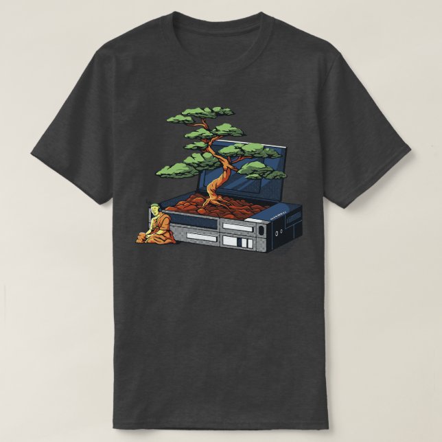 T-shirt Walkman Bonsai par Tobe Fonseca (Design devant)