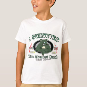 T-shirt Wall Street/I Survived the Market Crash