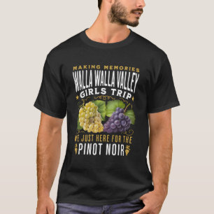 T-shirt Walla Walla Valley Girls Trip 2023 Vin de raisin