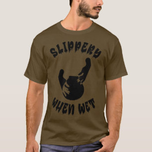 T-shirt WallaceR2 Slipperie lorsque l'argile humide 1B