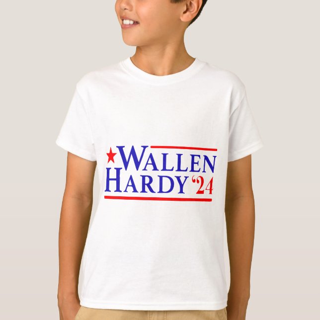 T-shirt Wallen Hardy 24 Western Country Music Festivals Lo (Devant)