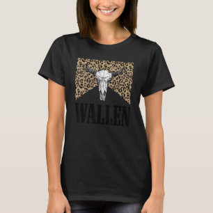 T-shirt Wallen Western Cow Skull Merch mignonne tenue