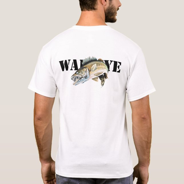 T-shirt Walleye (Dos)