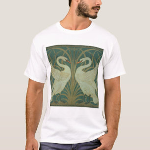 T-shirt Wallpaper la conception pour le panneau du "cygne,