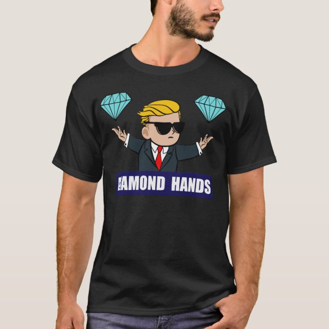 T-shirt Wallstreetbets Guy Stock Options du marché Tendies (Devant)