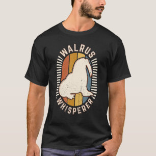 T-shirt Walrus Whisperer Vintage Classic Retro Amour anima