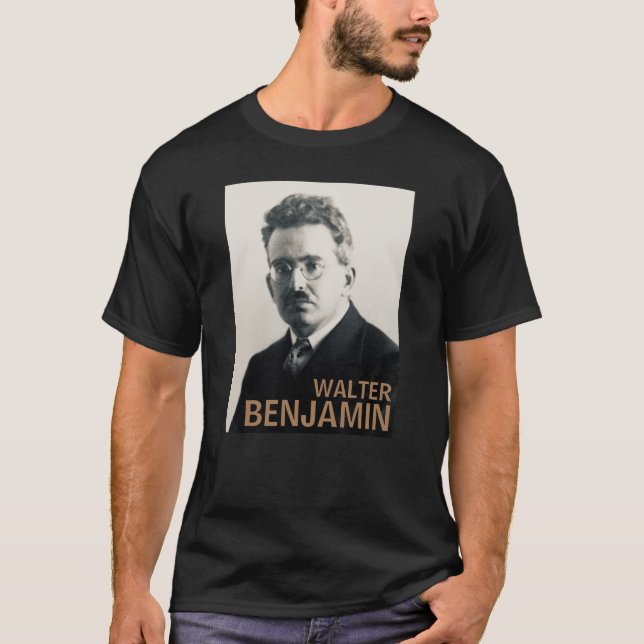 T-shirt Walter Benjamin (Devant)