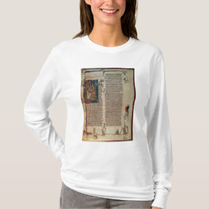 T-shirt Walter Map prenant en bas d'une histoire des