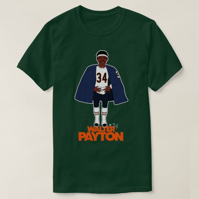 T-shirt Walter Payton Sideline Cape (Design devant)