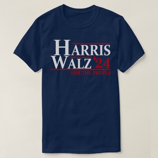 T-shirt Walz pour le peuple (Design devant)