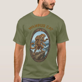T-shirt Wampus Cat Mythic Guardian - Appalachian Art