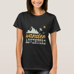 T-shirt Wander adventure