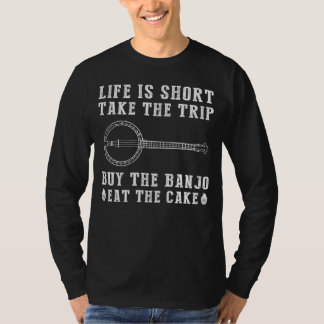 T-shirt Wanderlust Banjo Gâteau : Embrasser les aventures