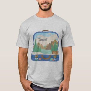 T-shirt Wanderlust Dreamer - Adventure Seeker Shirt