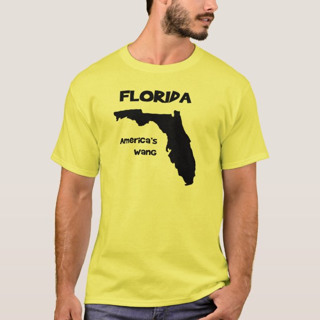 T-shirt Wang de la Floride… Amérique (Devant)