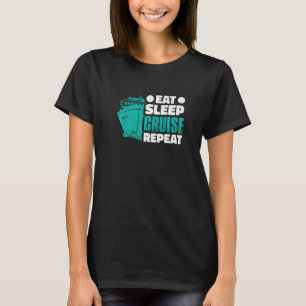 T-shirt Wanna Do Boat Stuff Cruise Bateau Voyage