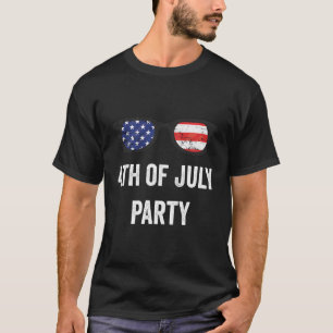 T-shirt Wanna Py 4 juillet Fireworks Patriotique Américain